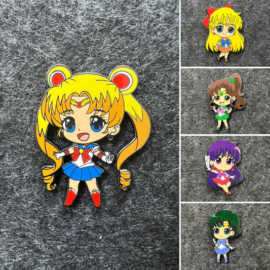 Sailor Moon Enamel Pins